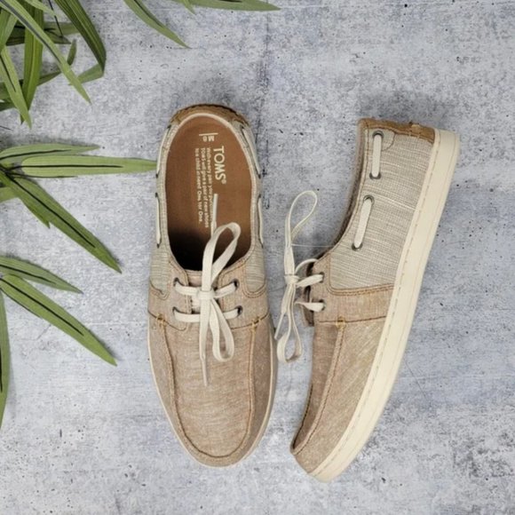 NWT Toms | Culver Loafers - Tan (Toffee Chambray Mix) - Picture 8 of 8